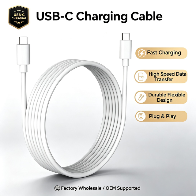 USB C PD 30W Fast Charging Data Sync Cable Cord USB C to USB C Charger Cable for USB C & 8 Pin Port Mobile Devices Hardware