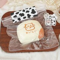 Jouet anti-stress souple en silicone de qualité alimentaire, en forme de lait, pain, crème, argile, beurre, boue, à presser
