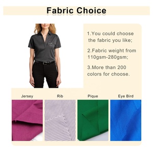 Venta al por mayor personalizada mujer verano Casual poliéster camiseta de alta calidad pulóver para cuello en V sólido manga completa transpirable - Product Image 2