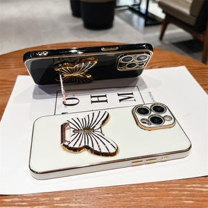 Custodia per Telefono Lichicase 3D con Farfalla e Supporto, in TPU Morbido, Colore Puro, per <span class=keywords><strong>Huawei</strong></span> Pura 70 Ultra 70 Art, <span class=keywords><strong>Cover</strong></span> Posteriore Personalizzata - Product Image 5