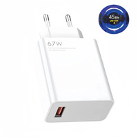 Convient pour Xiaomi 120W Chargeur mural prise EU 67W Tête de charge 11pro/Redmi K40 Chargeur Charge rapide Tête de charge rapide