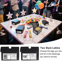 Boîtes cadeaux personnalisées pour chaussures, mini-emballages de baskets pour fêtes, étiquettes modifiables, bonbons, biscuits, boîte à chaussures personnalisée