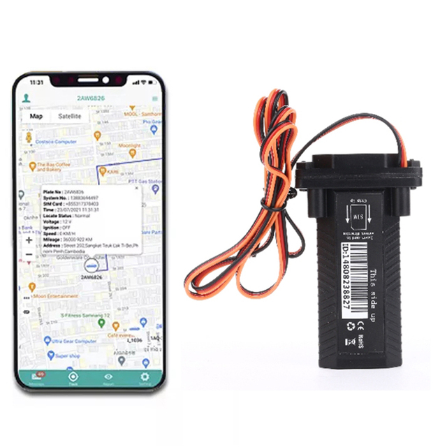 VD42 Auto Real Time Tracking Device Gps tracker for Car with Built-in Battery