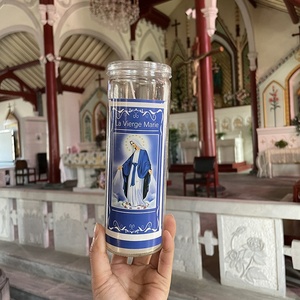 High Quality Custom Colors and Patterns for 7 Days Holy Death <strong>Oud</strong> Religious <strong>Candles</strong> - Product Image 3