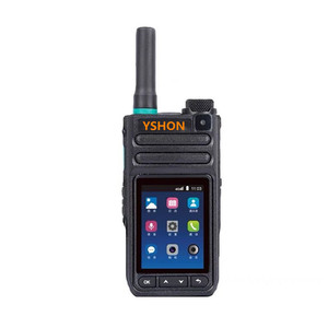 Yshon Talkie-walkie 4G avec écran tactile de 3,5 pouces, double caméra vidéo PTT, avec emplacement pour carte SIM, communication mondiale - Product Image 4