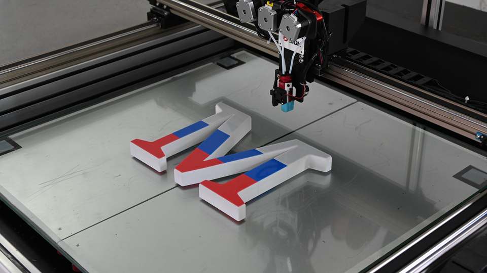 Printing Sign Machine YDSIGN Industrial 3D Printer Sign Led 3D Printer Large Machine 3d ...
