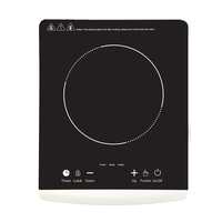 Cuisinière à induction manuelle compacte et élégante à brûleur unique pour camping-car, usage domestique et hôtelier, cuisinière portable pour hotpot, économe en énergie