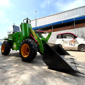 Livraison gratuite 500kg 800kg ferme de haute qualité CE/EPA chargeur électrique hydraulique Mini chargeuse sur pneus compacte fabriquée en Chine - Product Image 6