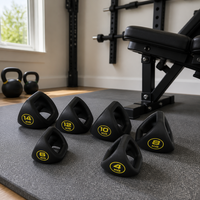 Kettlebell triangulaire à forme bombée, kettlebell réglable pour hommes et femmes, équipement de fitness pour l'entraînement de force