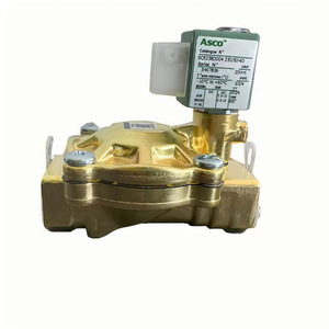 Asco Water Solenoid Valve 2-Way Ac 220V 0-10 <b>Bar</b> Rubber Lining For Air Oil Water Control - Product Image 4