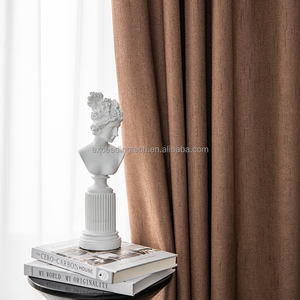 Bán Buôn Tùy Chỉnh <span class=keywords><strong>Polyester</strong></span> Màu Xám Vải Sun Bóng Râm Mưa Sao Băng Màu Đen Trong Cửa Sổ Bảng Điều Chỉnh Rèm Sẵn Sàng Thực hiện Linen Màn Rèm - Product Image 6