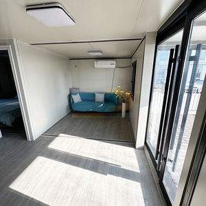 Vente directe d'usine - Conteneurs maritimes préfabriqués <span class=keywords><strong>de</strong></span> 20 pieds - Maisons en acier extensibles - Appartements préfabriqués - Product Image 4