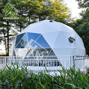 <span class=keywords><strong>Tenda</strong></span> Glamping di Lusso per 4-6 Persone, 7m 8m, in PVC, Impermeabile, Resistente ai Raggi UV, a Cupola Geodetica a Igloo per Campeggio <span class=keywords><strong>e</strong></span> Resort/Hotel - Product Image 1