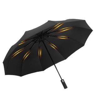 Paraguas Plegable Automático de 30 Varillas con Diseño Clásico a Cuadros, Refuerzo Doble en las Varillas, Protección Solar y Contra la Lluvia para Viajes - Product Image 1