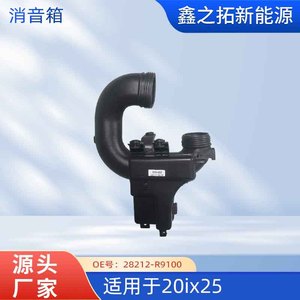 ท่อไอเสีย Hyundai 20X25 รุ่น 28212 R9100 แบบเงียบ  อะไหล่ทดแทนทำจากพลาสติก - Product Image 5