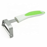 UJ-KT528-C  Éplucheur de légumes et de fruits en acier inoxydable avec poignée antidérapante durable