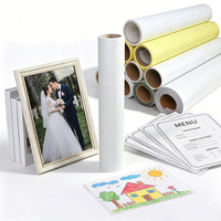 Film de plastification à froid en PVC souple à effet pailleté, imperméable, auto-adhésif, en rouleau, pour affiches, loisirs créatifs, albums photo, protection d'autocollants, haute qualité