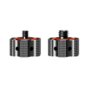 1/4 To 3/8 Aluminum Alloy Quick Release Camera Mount <b>Adapter</b> Screw With Knurled Grip For DSLR Accessories - Product Image 1