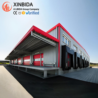 Bâtiment d'entrepôt préfabriqué en structure métallique de 1000 mètres carrés pour usine alimentaire