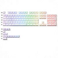HZGAMER CHERRY Profil PBT Keycap Clavier Mécanique Sublimation LED Topographique Keycaps