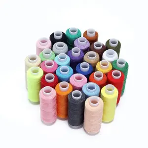 Verschiedene Farben 120d/2 100% Polyester Stick garn für Stick maschine