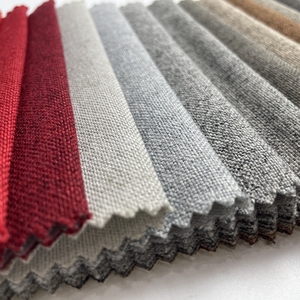Factory Directly Wholesale High Quality <strong>Linen</strong> Woven <strong>Linen</strong> Look Fashion Curtain Fabric <strong>Linen</strong> Look Sofa Fabric Wholesales - Product Image 4
