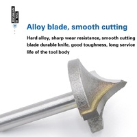 Tige 6mm CNC en acier au tungstène 3D aiguille nez Bit,PVC,MDF, acrylique, carbure fraise en bout, bois insérer routeur Bit