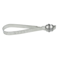 Nouveau design Joints à billes Joint de sangle en métal Serrure de porte de conteneur de remorque Numéro de série en relief