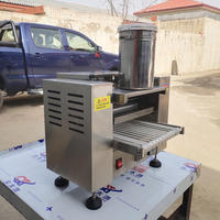 Machine à pâtisserie motorisée multifonctionnelle pour crêpes, pancakes chinois, gâteaux multicouches - Acier inoxydable 304 à base de lait