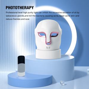 Gesichts-LED-Lichttherapie mit 3 Farben Infrarot und Rotlicht für das Gesicht – Eycobeauty LED-Gesichtsmaske - Product Image 2