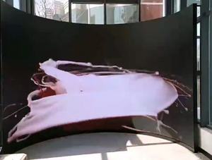 Tela <span class=keywords><strong>LED</strong></span> personalizada para publicidade transparente e flexível Tela de filme de TV <span class=keywords><strong>LED</strong></span> Digital - Product Image 3