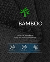 Chaussettes de compression en bambou, hauteur genou, respirantes, soutien gradué, soulagement des gonflements et de la douleur, pour la course et les voyages