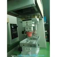 Mesin Cetak Pad Elektrik Mini Ukuran Kecil 1 Warna Open Ink Tray Desktop Pad Printer Tampo Printers Table Top Inkwell