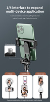 ADYSS A35 Selfie Stick Trépied 3-en-1, extensible, amovible, sans fil