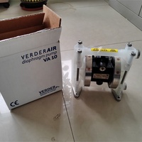 Pompe à diaphragme pneumatique Verderair VA10PPPPTFTF, pompe chimique auto-amorçante sèche de petite taille pour applications industrielles