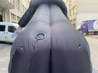 Modèle d'homme effrayant de ballon géant de zombie gonflable pour la décoration d'halloween
