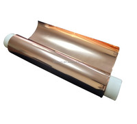 Film PET/Polyimide métallisé cuivré sous vide 2 mil, simple ou double face, 500 mm, souple uni pour applications électroniques