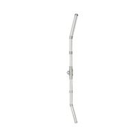 Barre de traction en aluminium pour fitness, accessoire pour machine à câble pour exercices de tirage dorsal assis et de rame, options de poignées multiples