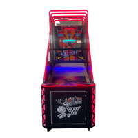 Machine d'arcade de basket-ball de rue en métal personnalisable pour intérieur, à monnayeur, 110/220V, jeu sportif personnalisable, espagnol, anglais