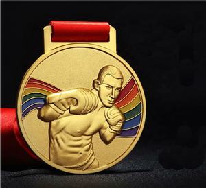 Médailles de boxe, médailles à vendre, Russie, 80 mm, <span class=keywords><strong>prix</strong></span> bas, collection sportive, 70 mm, Chine, broche noire, grande taille, moulage, mignon, fait main - Product Image 2