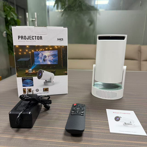 Projecteur de cinéma maison Android 11 HY300pro, très vendu, résolution 720P intégrée, 200 ANSI Lumens, 3D, garantie 1 an - Product Image 1