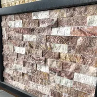 Panel de pizarra de piedra Natural para Exterior, piedra decorativa para revestimiento de pared, gran oferta