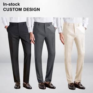 <span class=keywords><strong>Trajes</strong></span> al por Mayor, Pantalones Formales de Negocios, Últimos Modelos de Pantalones de Vestir Ajustados <span class=keywords><strong>para</strong></span> Hombre, Tallas Grandes - Product Image 2
