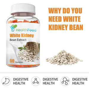 Custom Branded White Kidney Bean Extract Gummies Herbal <b>Supplement</b> Support Digestive Health Designed for Adults - Product Image 3
