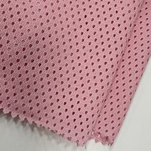 通気性のあるアウトドアメンズシャツ生地ポリエステルスポーツウェアメッシュ伸縮性ニット生地弾丸ヘッド生地カーテンに持続可能 - Product Image 2