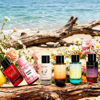 Collection de parfums d'été KOSY MOSY Beach EDP, parfum oriental, flacon dégradé, coffret cadeau pour femme, étiquette privée personnalisée