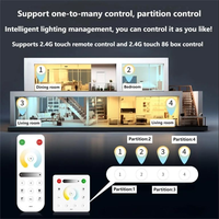 Контроллер светодиодной ленты SP537E CCT SPI IC LED WiFi с поддержкой голосового управления Alexa и Google, для умного дома, с функцией диммирования, Bluetooth, FCOB, пиксельный, соответствует стандартам CE/RoHS/FCC