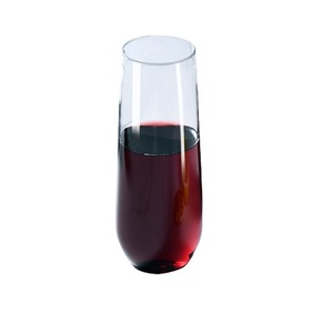 Plastic <b>Wine</b> Glass Stemless Egg Shaped 10Oz Thickened Red <b>Wine</b> Glass Simple Style - Product Image 2