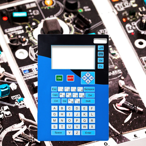 China Factory Price MBR Brand DIY <strong>Keypad</strong> Keyboard Instrument Cluster Faceplates Membrane Switch <strong>Keypad</strong> for Telecommunication - Product Image 3