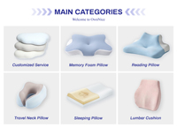 Oreiller de lecture pour lit, pour adultes, en mousse à mémoire de forme, pour appuyer la tête, le menton et le dos